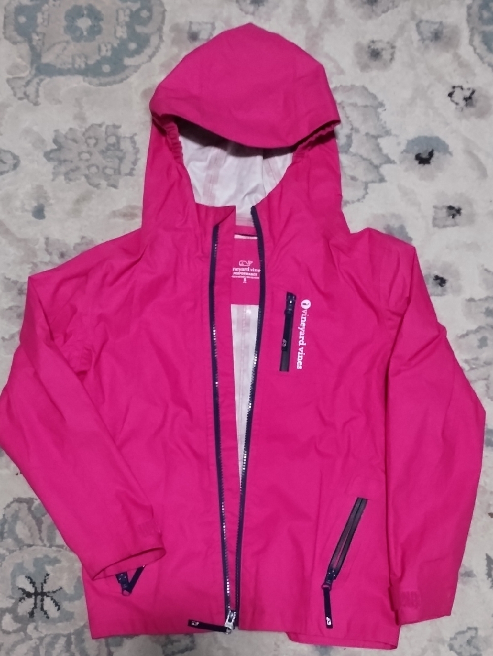 Vineyard Vines Bright Pink Performance Jacket